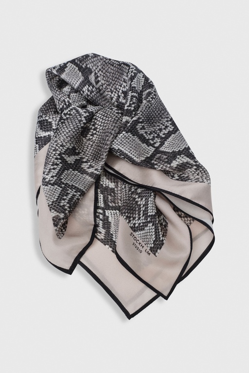 Stine silk scarf SNAKE PRINT